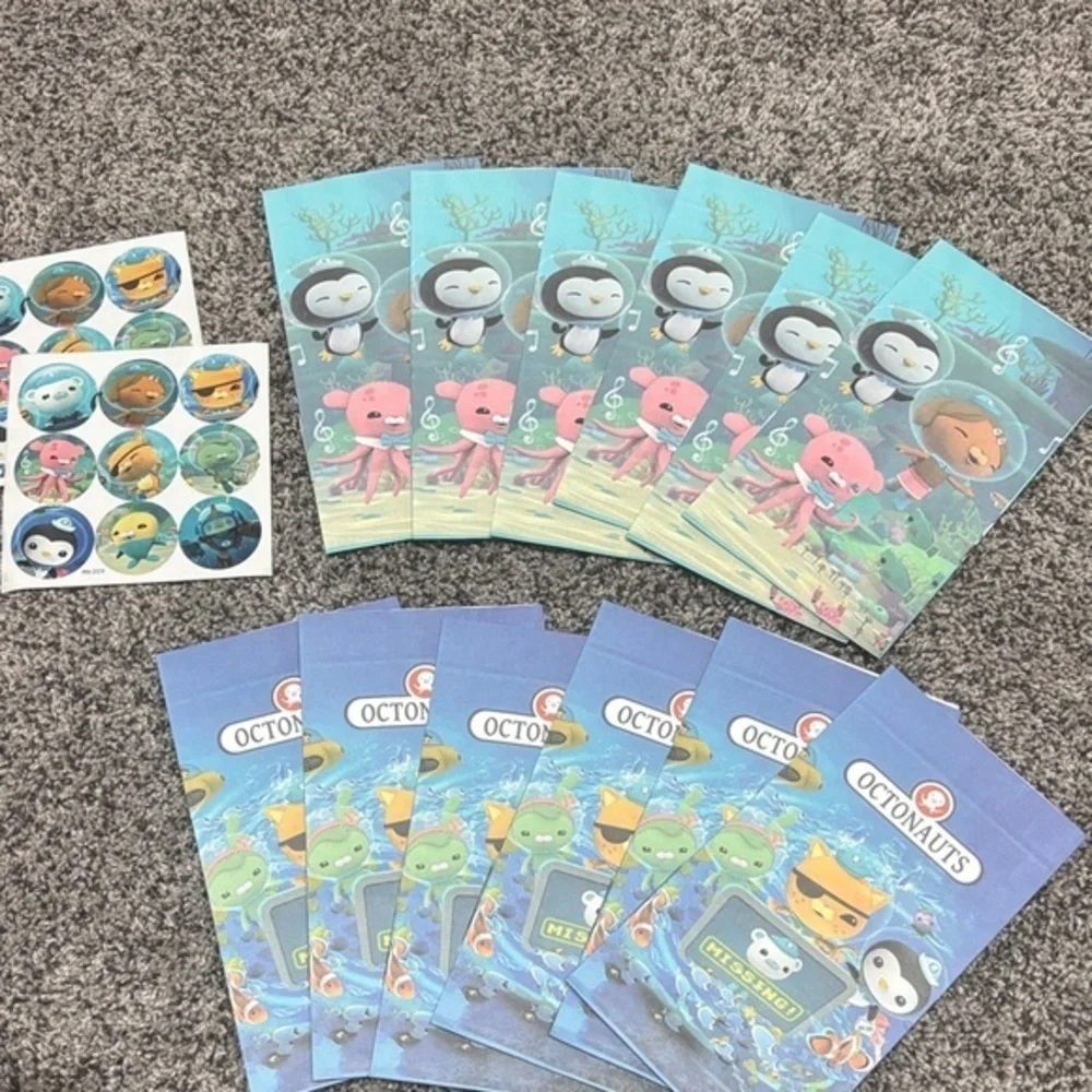 Octonauts Party Favor Bags/ Stickers - 12